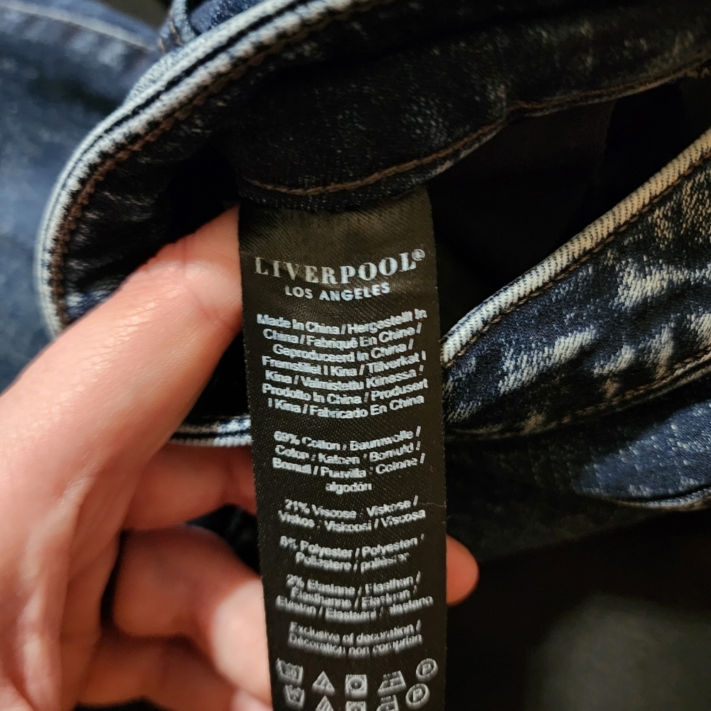 Liverpool Los Angeles | Eco Logical Skinny Jeans Dark Wash | 27/4 - Picture 3 of 7
